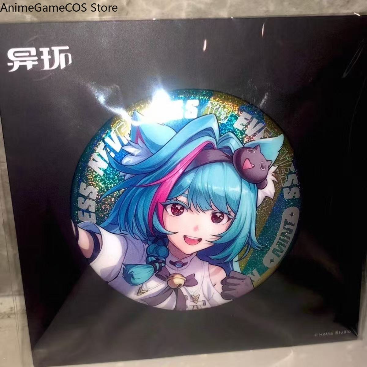 Pin Button Badge - Neverness to Everness Nanally Mint Cosplay