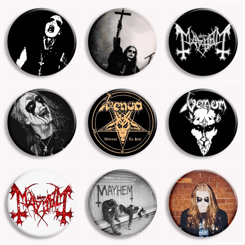 Rock Mayhem Band Soft Button P - đánh giá và giá Pin Button Badge