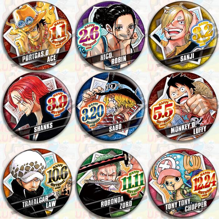 One Piece Anime Badge Set Offi - đánh giá và giá Luffy Anime Merchandise