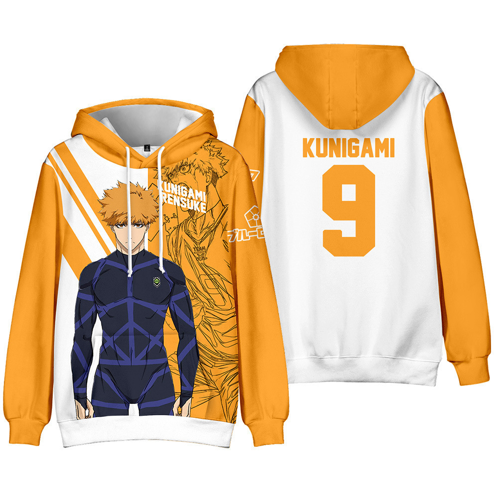 2026 New Anime BLUE LOCK Merch - đánh giá và giá Anime Merchandise Hoodie