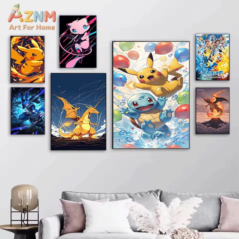 AZNM Kirby Pink Cartoon Charac - đánh giá và giá Anime Merchandise Posters
