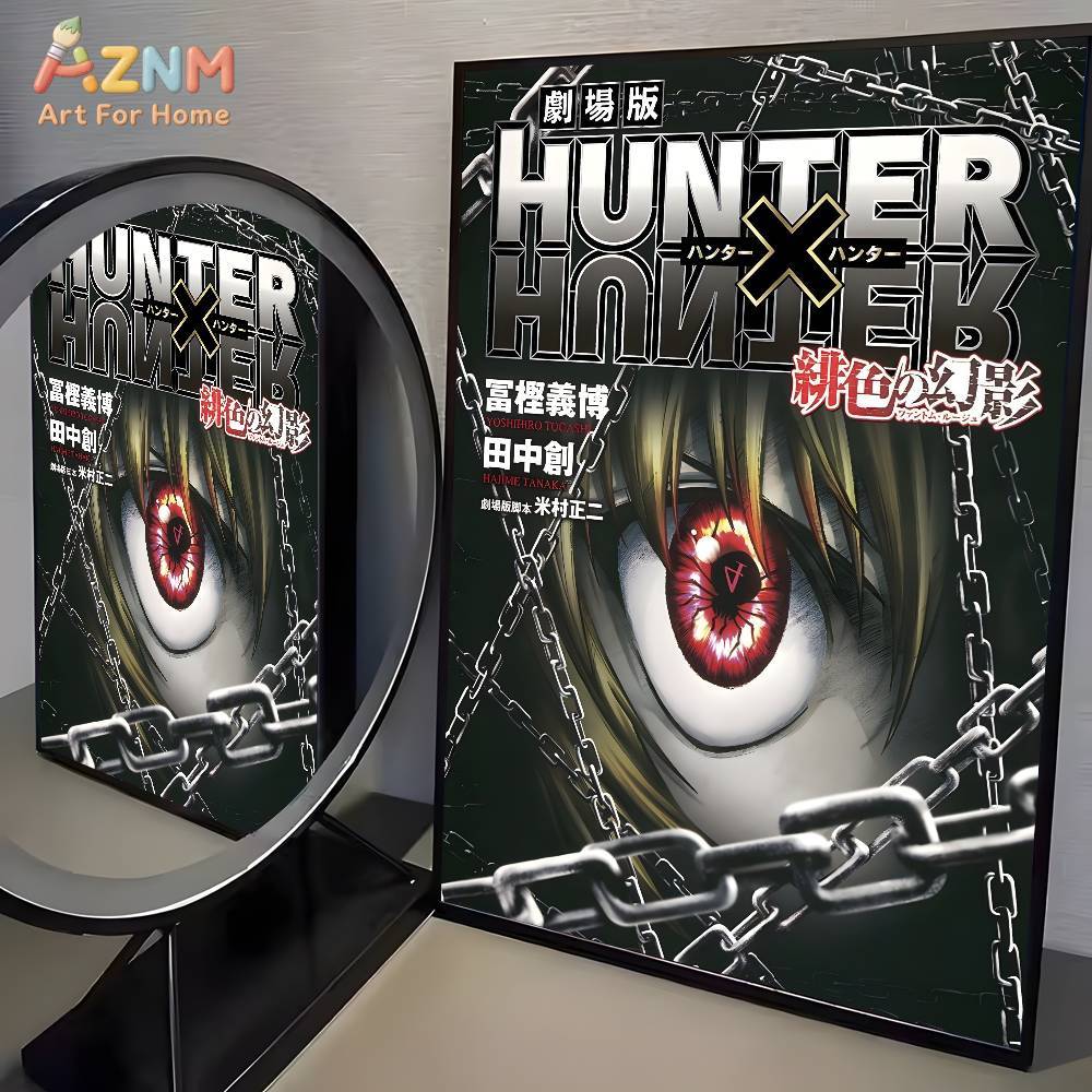 1pc AZMNHot Japan Anime Hunter - đánh giá và giá Anime Merchandise Posters