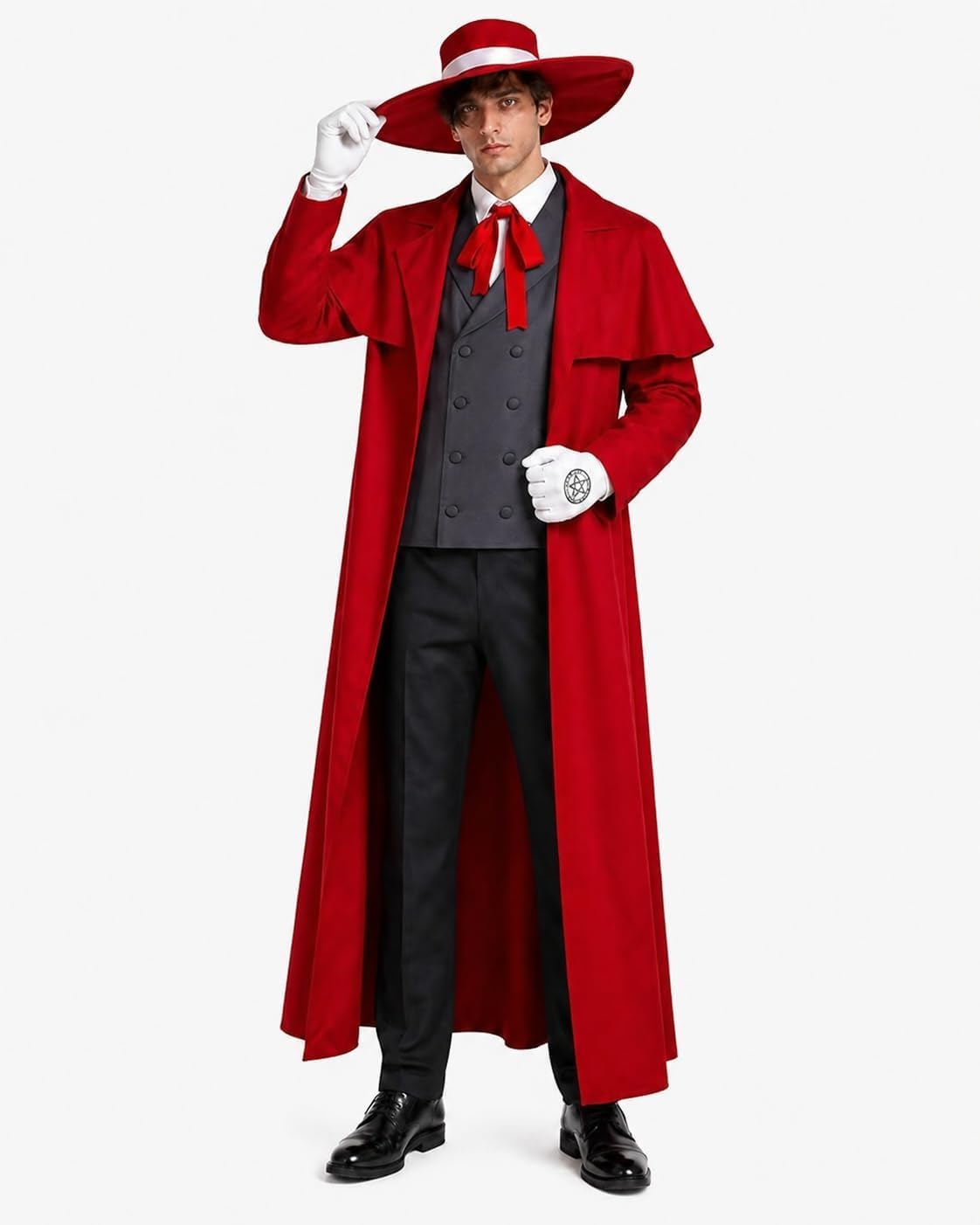 Anime Alucard Cosplay Costume  - đánh giá và giá Anime Merchandise Men