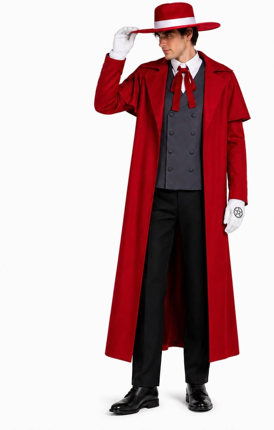 Anime Alucard Cosplay Costume  - đánh giá và giá Anime Merchandise Men