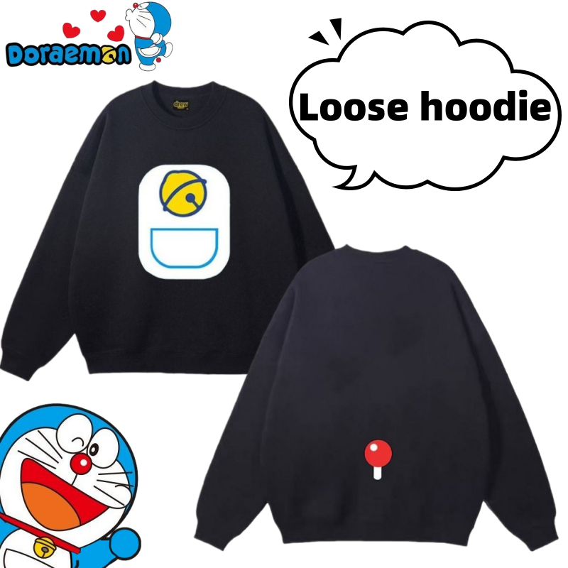 Doraemon crew neck cute creati - đánh giá và giá Anime Merchandise Hoodie
