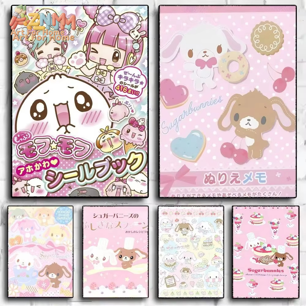 1pc AZMN  Sugarbunnies Anime K - đánh giá và giá Anime Merchandise Posters