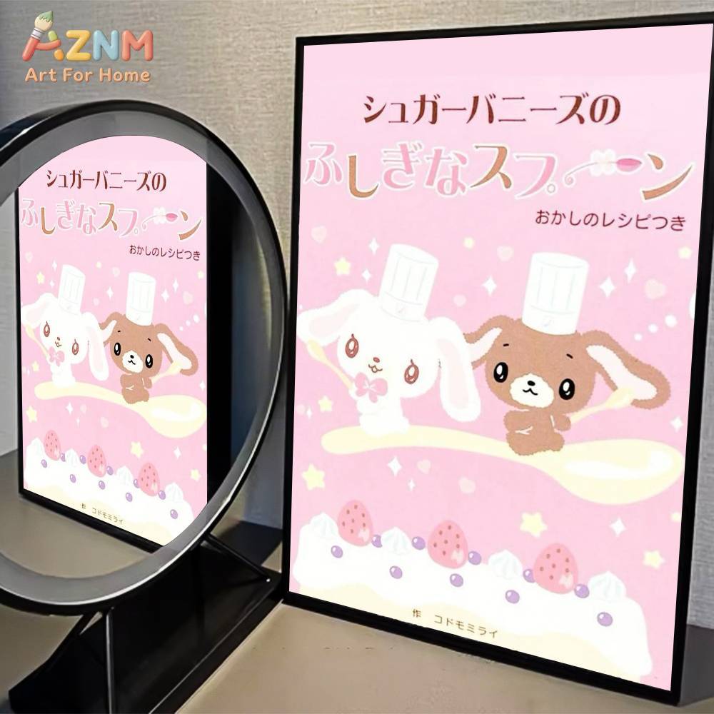 1pc AZMN  Sugarbunnies Anime K - đánh giá và giá Anime Merchandise Posters