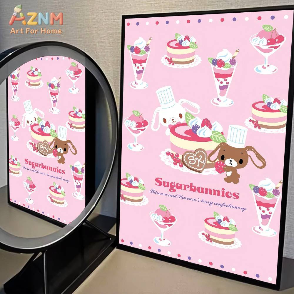 1pc AZMN  Sugarbunnies Anime K - đánh giá và giá Anime Merchandise Posters