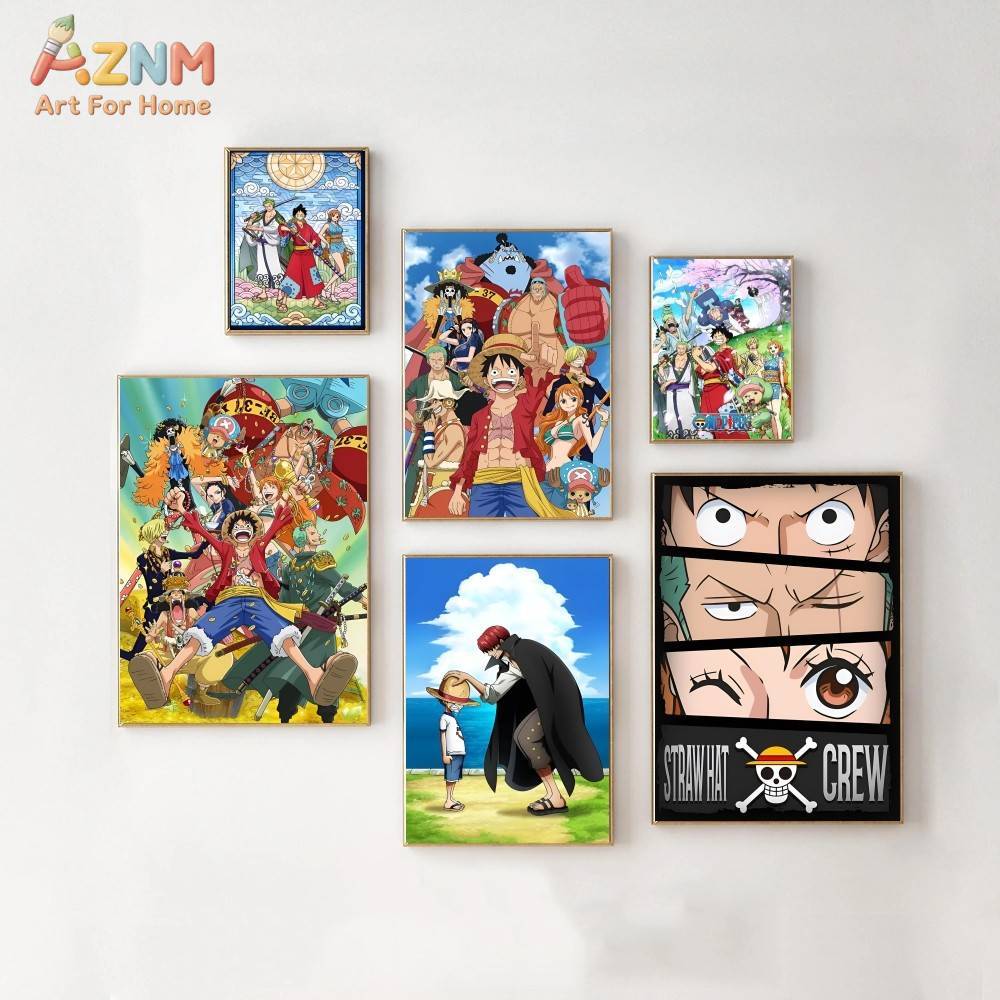 AZNM One Piece Unframed Canvas - đánh giá và giá Anime Merchandise Posters