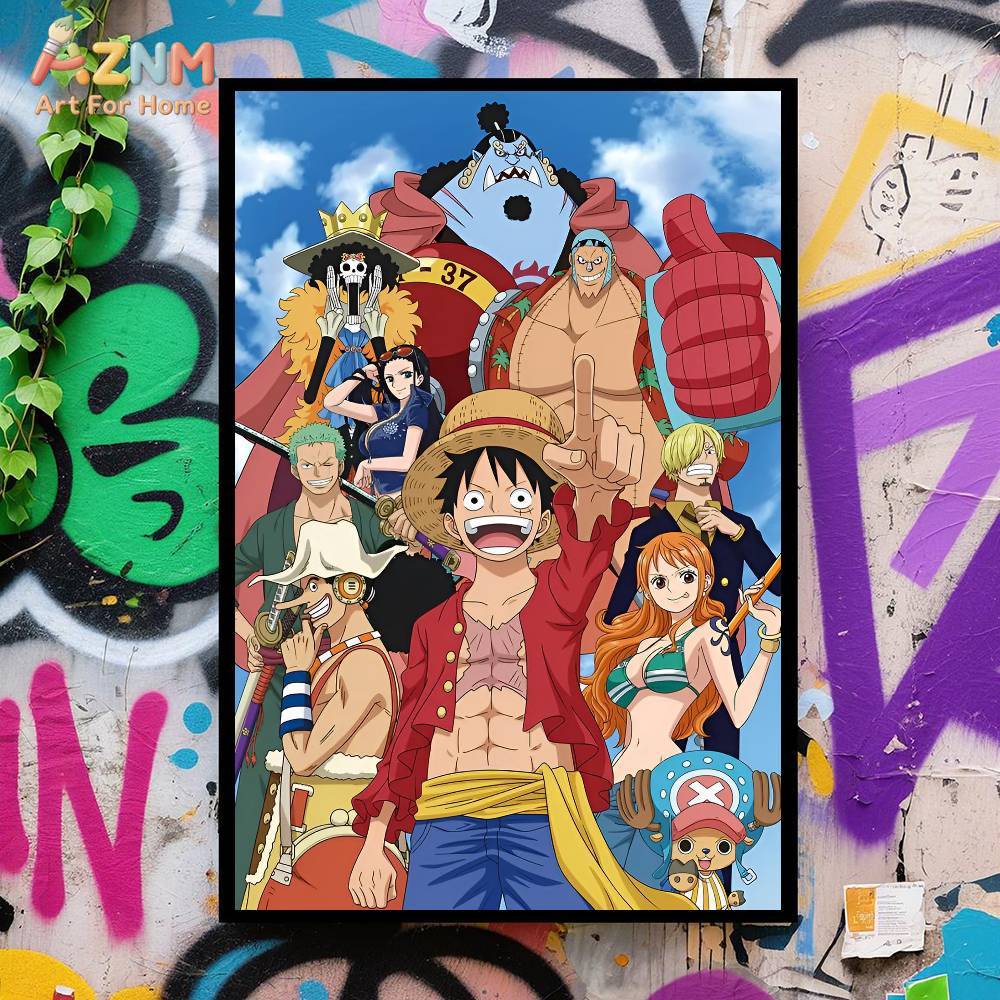 AZNM One Piece Unframed Canvas - đánh giá và giá Anime Merchandise Posters
