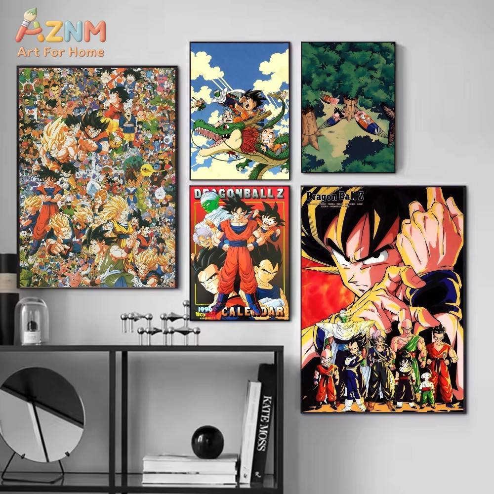AZNM Dragon Ball Z Unframed Ca - đánh giá và giá Anime Merchandise Posters