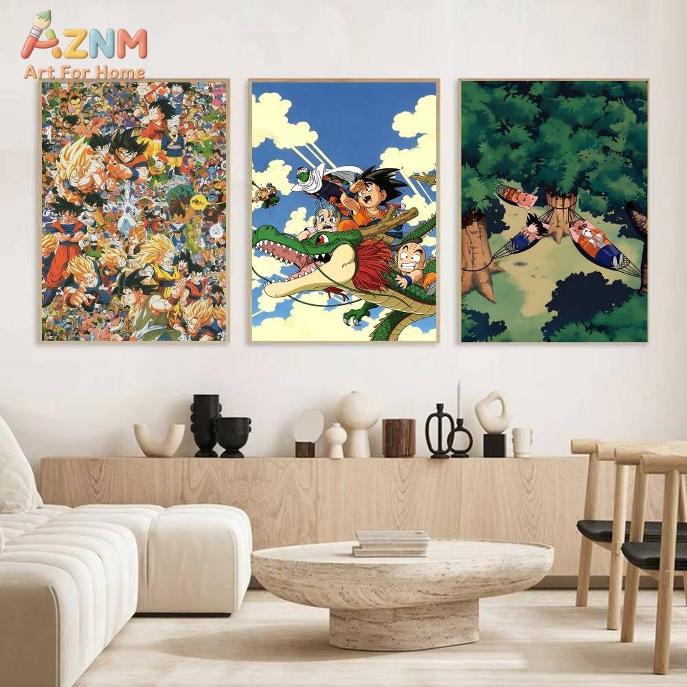 AZNM Dragon Ball Z Unframed Ca - đánh giá và giá Anime Merchandise Posters
