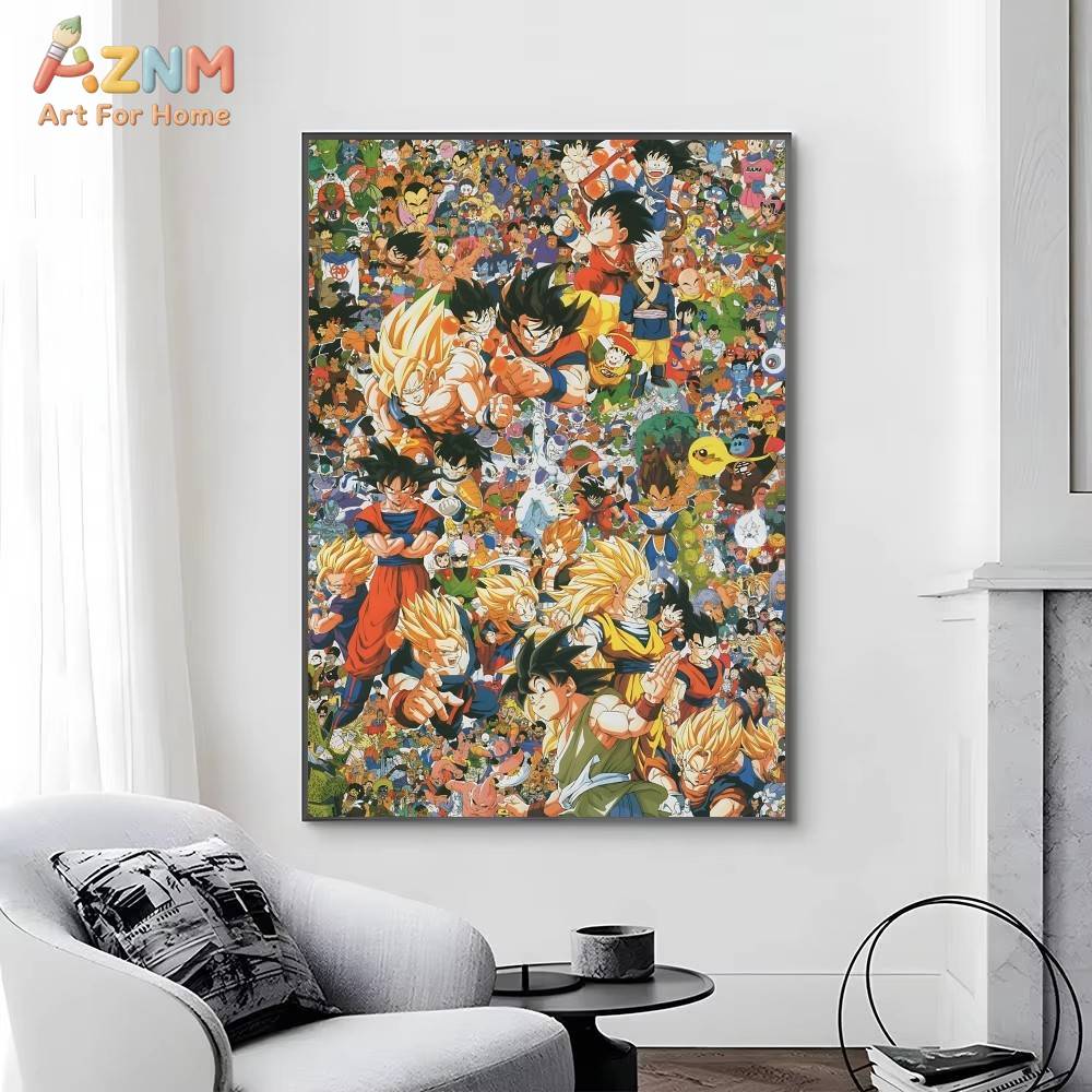 AZNM Dragon Ball Z Unframed Ca - đánh giá và giá Anime Merchandise Posters