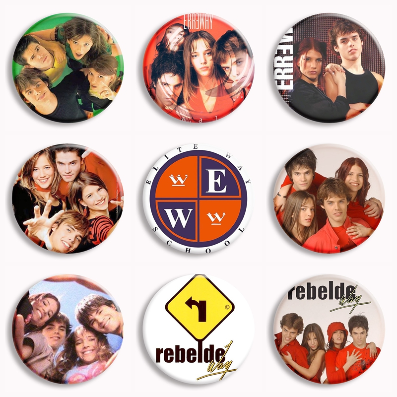 Movie Rebelde Way Soft Button  - đánh giá và giá Pin Button Badge
