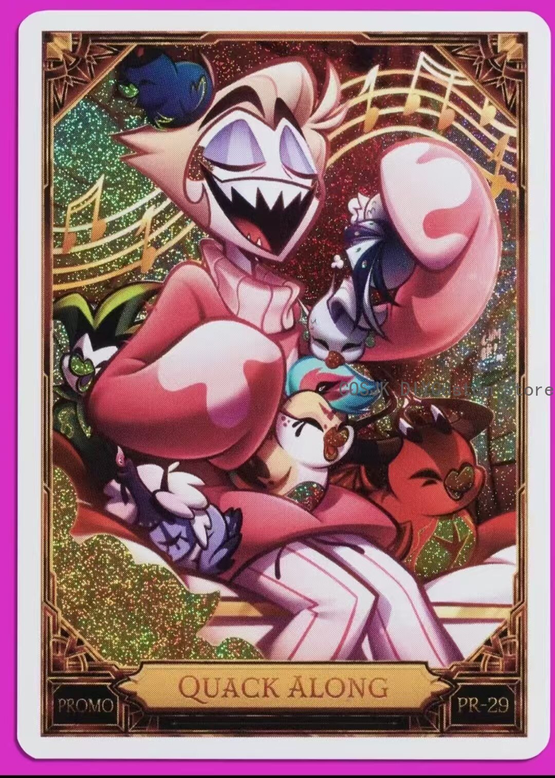 Game Hazbin Hotel Alastor Vox  - đánh giá và giá Anime Merchandise Posters