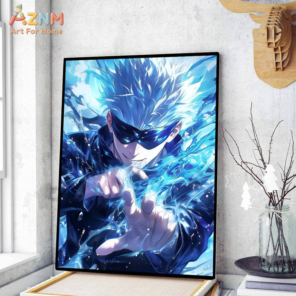 AZNM Jujutsu Kaisen Gojo Sator - đánh giá và giá Anime Merchandise Posters